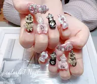 🌈マグネットワンカーラー➕💎パーツつけ放題🌟150分　新規長さ出しオフ1800円⭐️13800円➡️10800円