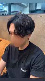 【men's限定】cut + perm+2steptreatment