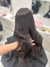 【初回限定クーポン🕯️🩶】大人っぽなうる艶ワンカラー＋髪質改善トリートメント🛁