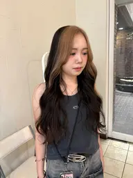 【🥞ご新規様限定🥞】フェイスフレーミングorイヤリングカラー＋全体カラー＋メンテナンスカット＋トリートメント🫧