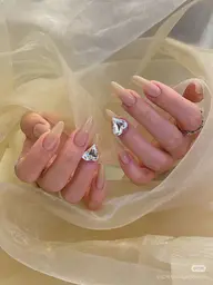 ❤️【ハンド】長さ出し🌟ワンカラー/フレッシュネイル/グラデーション/(練習)+パーツ2個