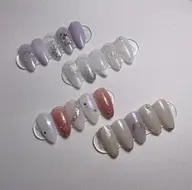 定额コースB 【長さだしオフ+1500/アクリルオフ+2000/チップ再利用+1000円】