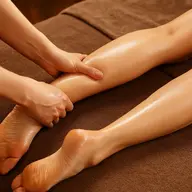 全身オイルリンパマッサージで、足先から疲れた身体をしっかりほぐしていきます。