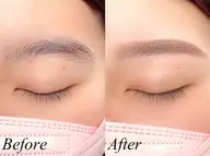 )【 似合わせふんわり眉🇰🇷 】🤍アイブロウワックス(間引き込み)＋眉メイク付き(メイクレクチャーなし) 🤍