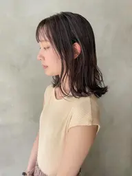 プレミアムカラー+oggi otto3ステップトリートメント ¥6900