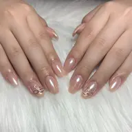 グラデーション、チーク、ミラー