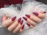 【初回～自店ジェルオフ込み】長さ出しスカルプ+ワンカラーroラメグラデーション