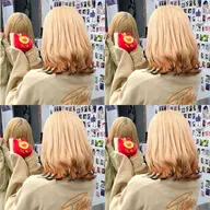 全頭ブリーチ(2回)+オンカラー(複数色)【推しカラー/ケアブリーチ/アニメカラー/エンドカラー/キツネカラー】