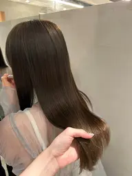 【オリーブカラー🫒】髪質改善カラー+mbSP+TR