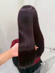 ブリーチなしダブルカラー+髪質改善