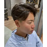 カット+髪質改善トリートメント (さらっと扱いやすいヘアに)