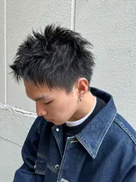 ⚡️ミニモ限定⚡️スパイキーショートカットモデル