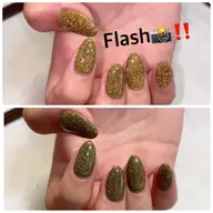 フット🐾フラッシュネイルワンカラー👒オフケア込