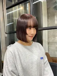 （お出かけ前に🍀）前髪カット+BYKARTEトリートメント