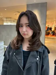 海外girlっぽい透明感color