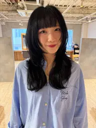 カット【ハッシュカット/レイヤー/レイヤーカット/ザクザクレイヤー／シャギーカット／韓国へア／ワンホンヘア／ウルフカット
