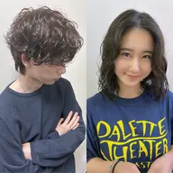 🌀トレンドパーマ🌀カット➕パーマ➕トリートメント【メンズ・レディース】