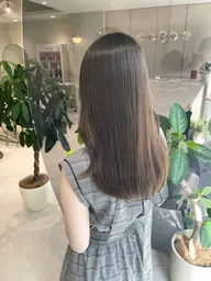 💐人気No. 3💐ケアカラー+オージュア5stepトリートメント