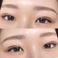 一番人気👑パーマとワックス🤍🫧パリジェンヌラッシュリフト＋アイブロウスタイリング🫧🤍美容液コーティング仕上げ