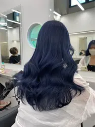 ブリーチありダブルカラー🩵🩵✨