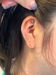 カット＋シャンプー＋耳ツボジュエリー(12粒以上付け放題/パーツ有り無し混合可能)🌟