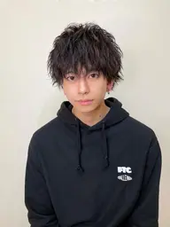 💎再来限定【メンズカット＋フェザーorニュアンスパーマ】💎