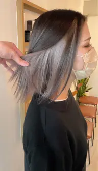 大人気🌈ブリーチ込み🌈✨インナーカラー➕全体カラー➕高濃度トリートメント✨