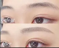 《黄金比×最新トレンド💠》美眉アイブロウWAX (メイク込) ¥3800時間：45分