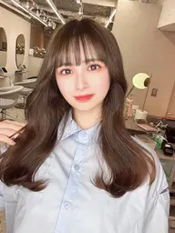 全員	韓国風❤️顔周りのみカット+カラー+超音波TR【レイヤー/顔周り/韓国】