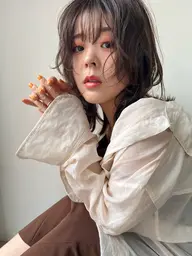 似合わせカット＋透明感カラー＋5ステップトリートメント