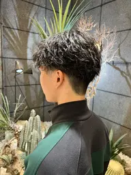 刈り上げmen's mash cut&ソフトツイストパーマ🌀