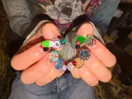 《長さだし／オフなし／アート梅🪭》 ベーシックデザイン（またはクリアベース）＋パーツつけ放題✳︎