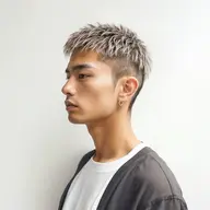 骨格矯正メンズカット＋クイックスパシャンプー#学割#U24#毛流れ#外国人風