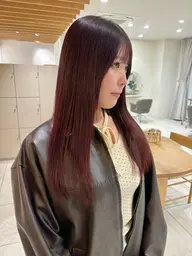 【多幸感アップ】暖色カラー＋美髪トリートメント