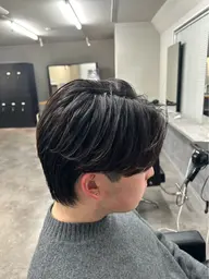 【横と後ろが膨らむ方におすすめ‼️】韓国風メンズカット🇰🇷＋ダウンパーマ→美シルエット&清潔感UP