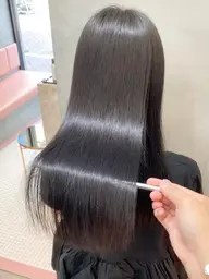 🤍限定SALE🤍カット無料＋柔らか地毛風縮毛矯正💎＋髪質改善トリートメント