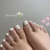 ‎🤍foot ワンカラー(オフなし)‎🤍