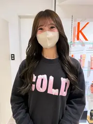 似合わせカット+透明感カラー‪ 𓈒 𓂂𓏸