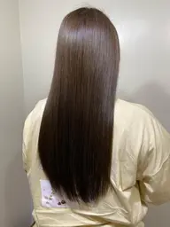 髪質改善ULTOWA高濃度水素TR＋艶髪縮毛矯正＋カット