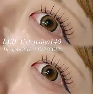 🫧5月メニュー🫧LEDエクステモデル【140本】※ オフ代別途550円かかります。