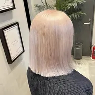 🩰꒰ カットなし♩꒱ 🩰ハイブリーチ+艶ケアカラー🥣🌟