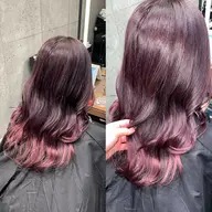 透明感アップ⤴️✨ブリーチ無しダブルカラー＋ハホニコトリートメント