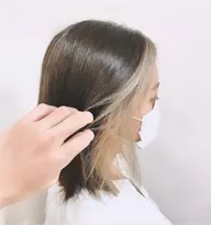 【大人気インナーカラー】🍀ブリーチ＋インナーオンカラー