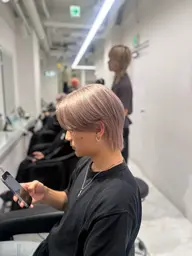 🐈‍⬛【初カラーの方おすすめ】ブリーチ2回トリプルカラー➕カット➕炭酸スパ➕セット🐈‍⬛