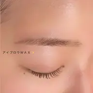 アイブロウwax👀✨［メイク付］　※＋500円で間引き🉑
