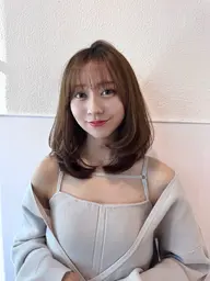 シャンプーブローからセットまで🌱似合わせカット+"補修ヘアマスク"補修トリートメント✨