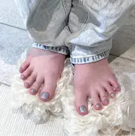 【全員・オフあり】フットワンカラー🌙/パラジェル