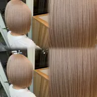 【💗🦄髪質改善水素ストレート✨💚🩵ブリーチ毛対応🌈💛】¥18,000