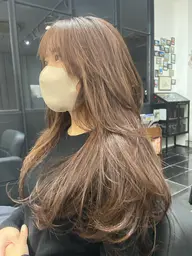 平日17時以降、土日18時以降限定！-艶感ワンカラー🌺➕高級内部補修システムトリートメント✨　ミニモ限定価格🔥