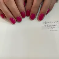 【全員/オフ無し】シンプル✨ワンカラー🤍自爪に優しいパラジェル